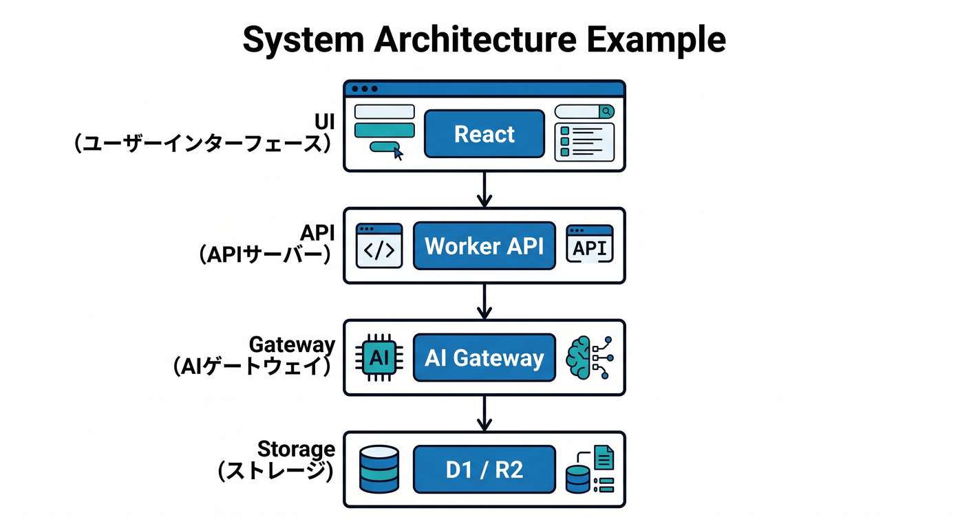 System Architecture Example
