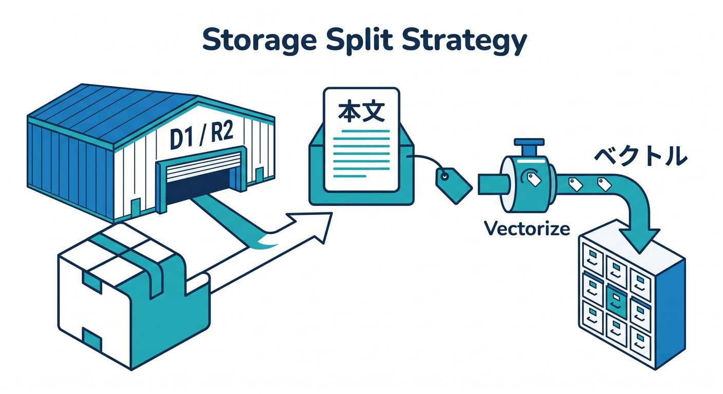 Storage Split Strategy