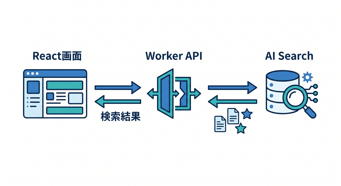 Worker AI Search Architecture