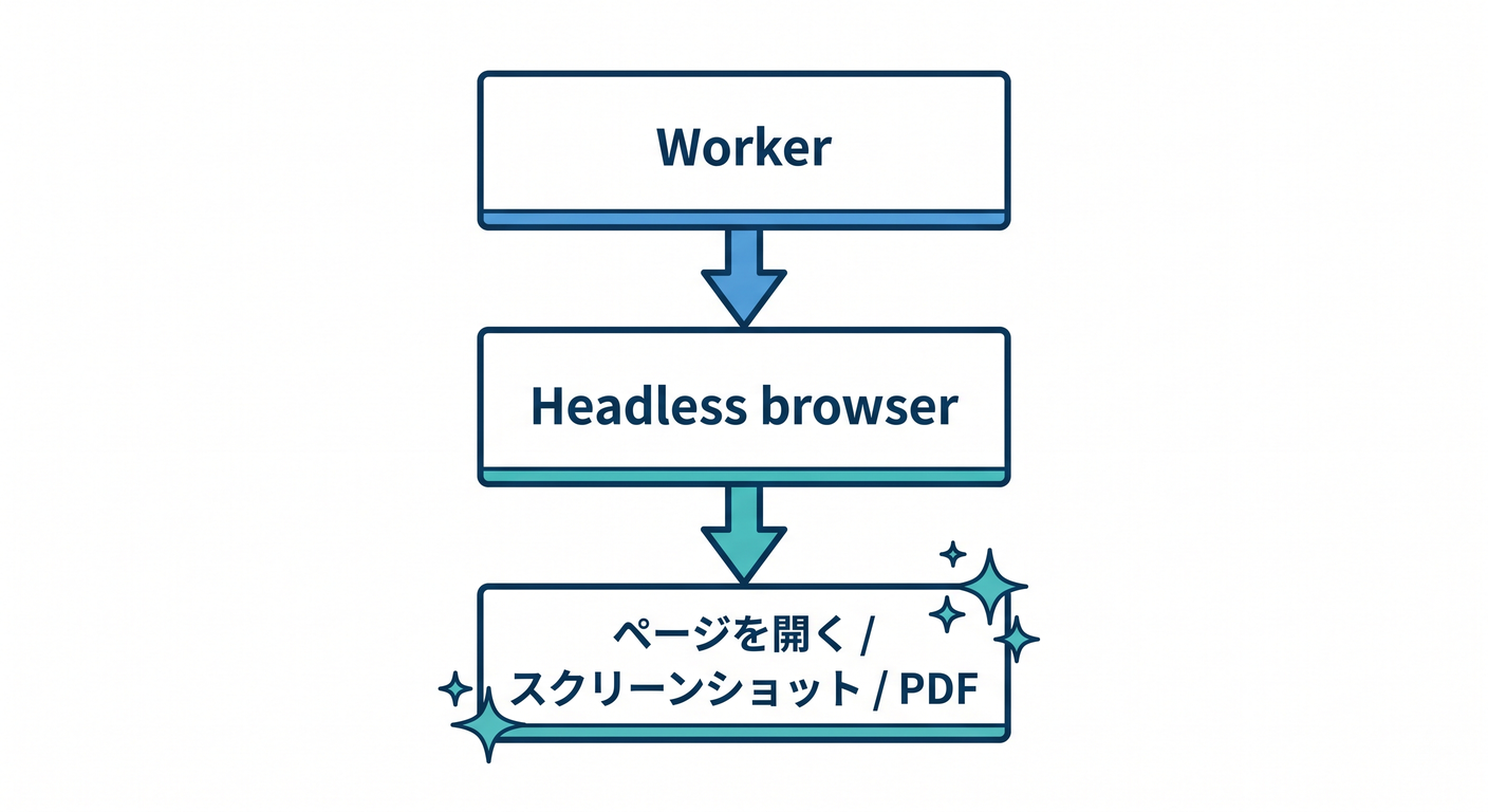 Browser Run Architecture Flow