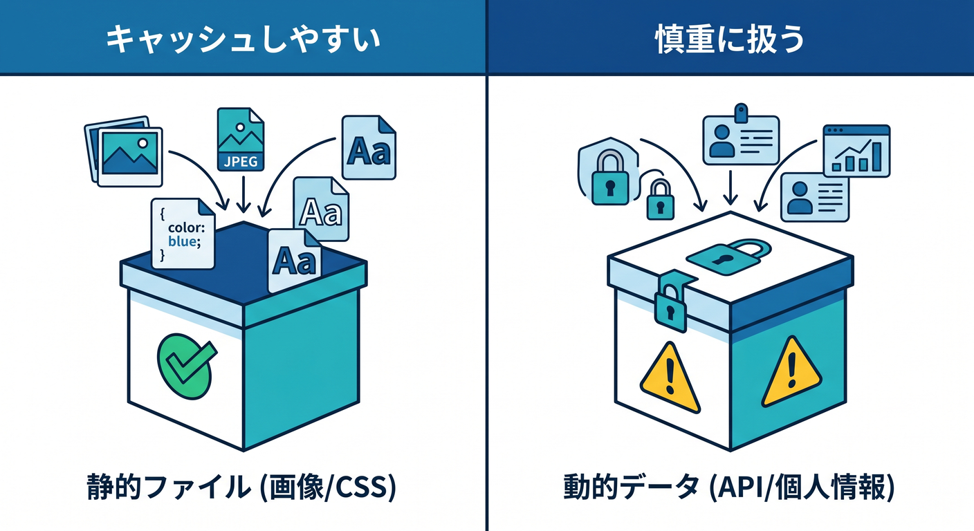What is Easy vs Careful to Cache