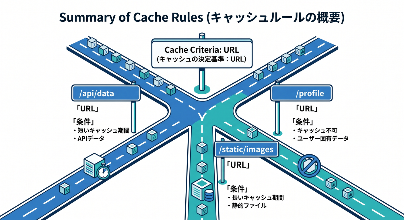 Summary of Cache Rules