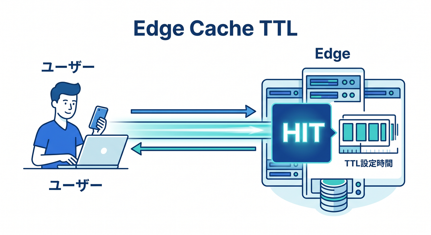 Edge Cache TTL concept
