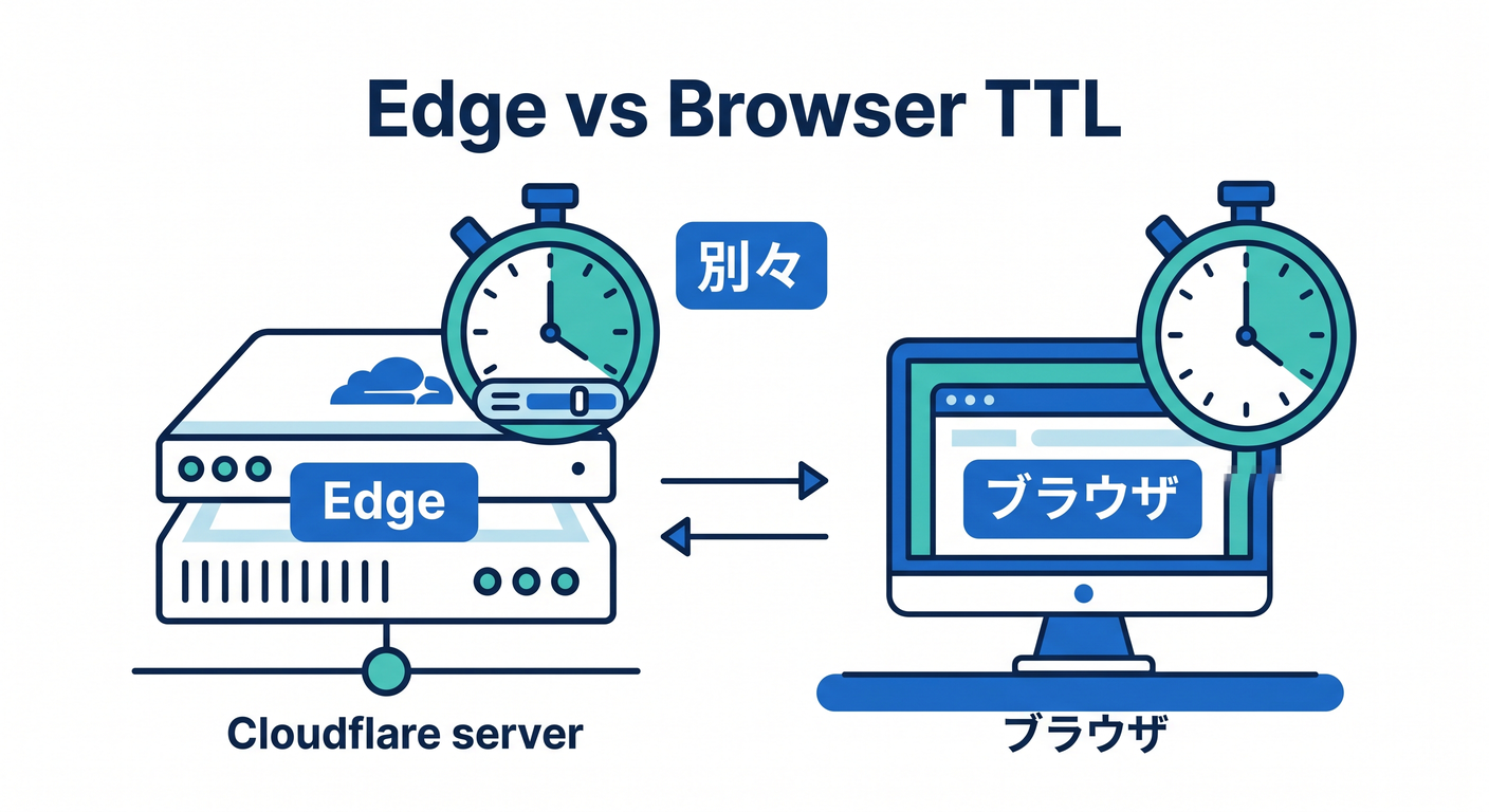 Summary of Edge vs Browser TTL