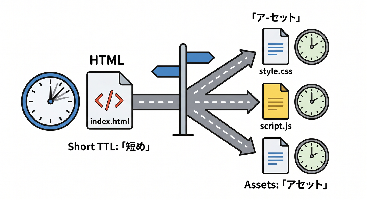 HTML entry point cache duration
