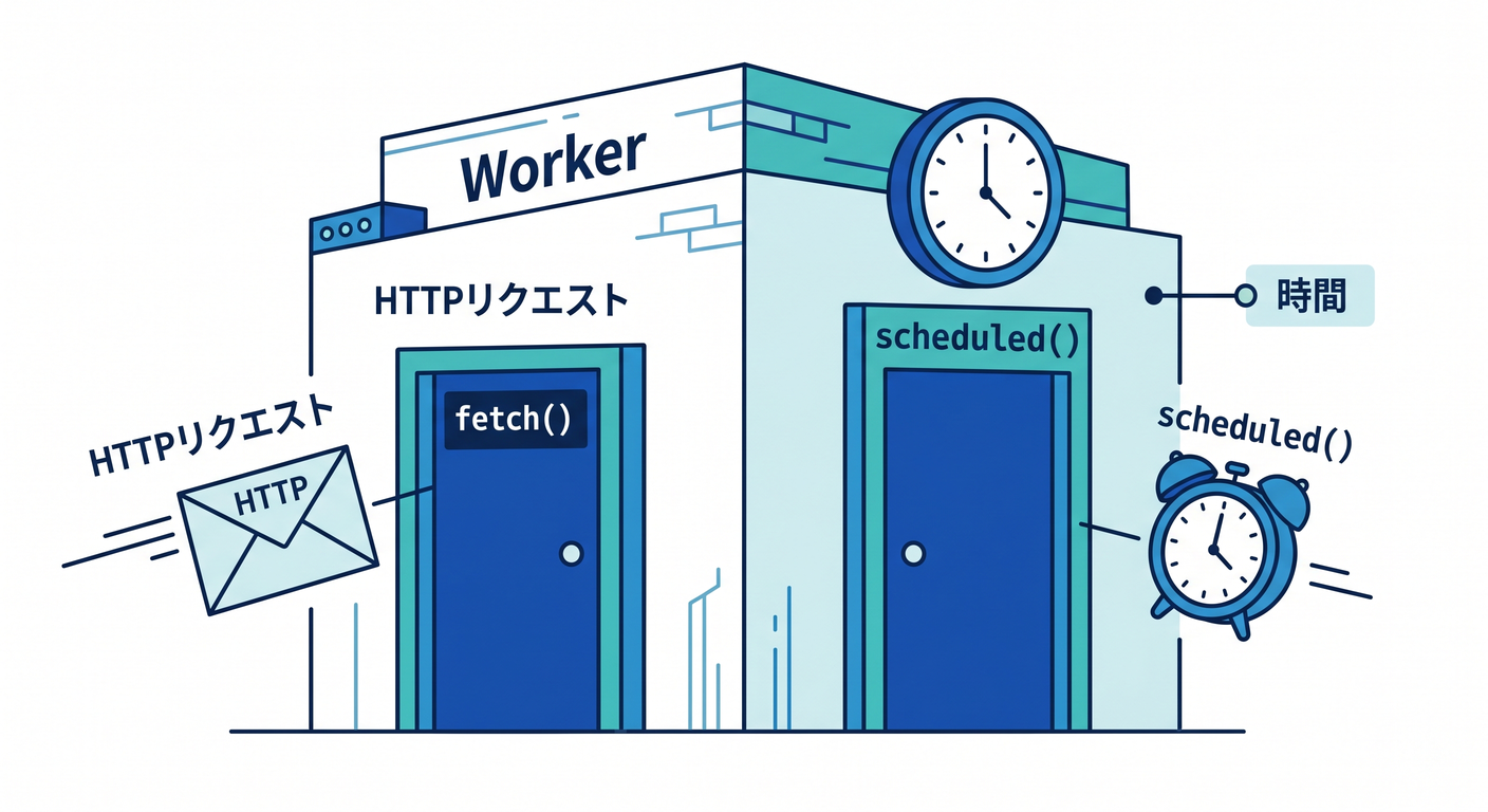 Fetch vs Scheduled Handlers