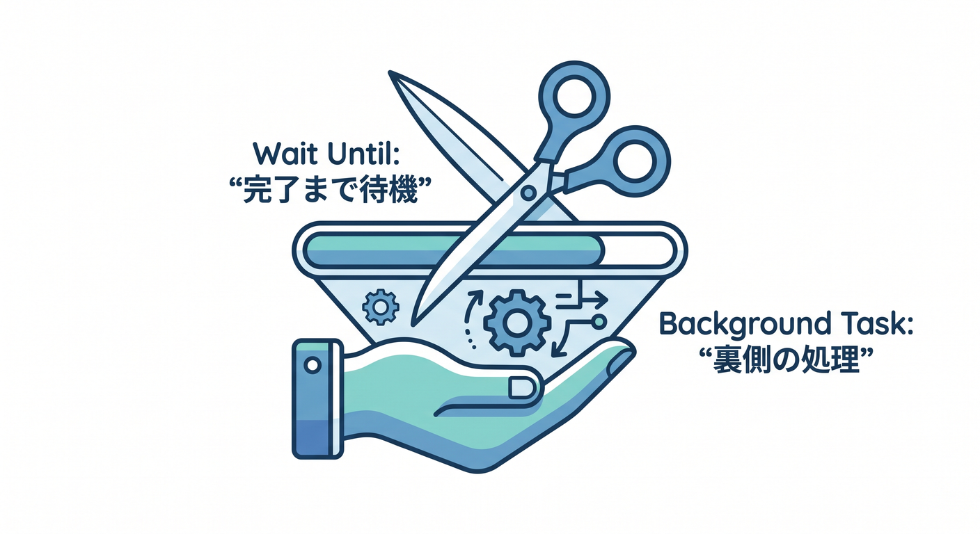 ctx.waitUntil background task