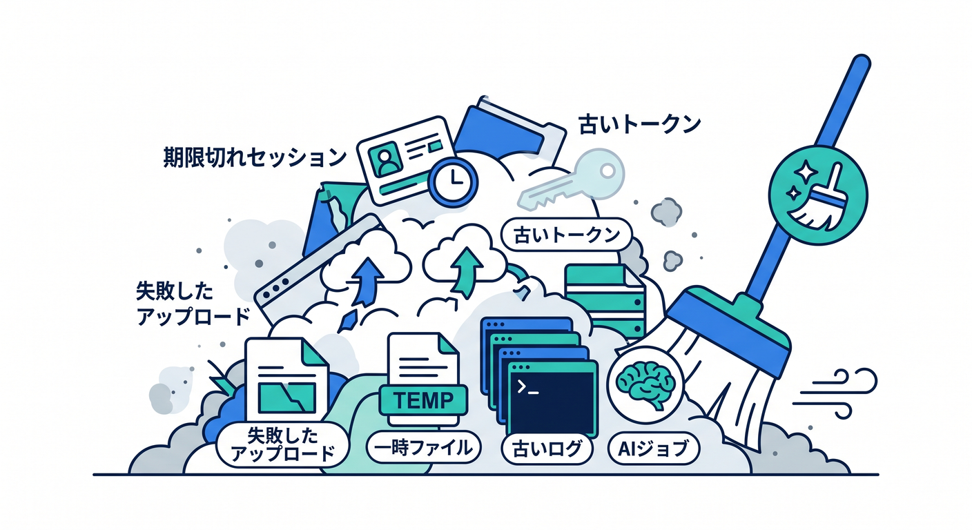 Types of stale data to clean up