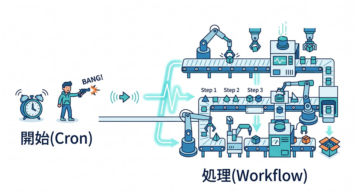 Bridging Cron and Workflows