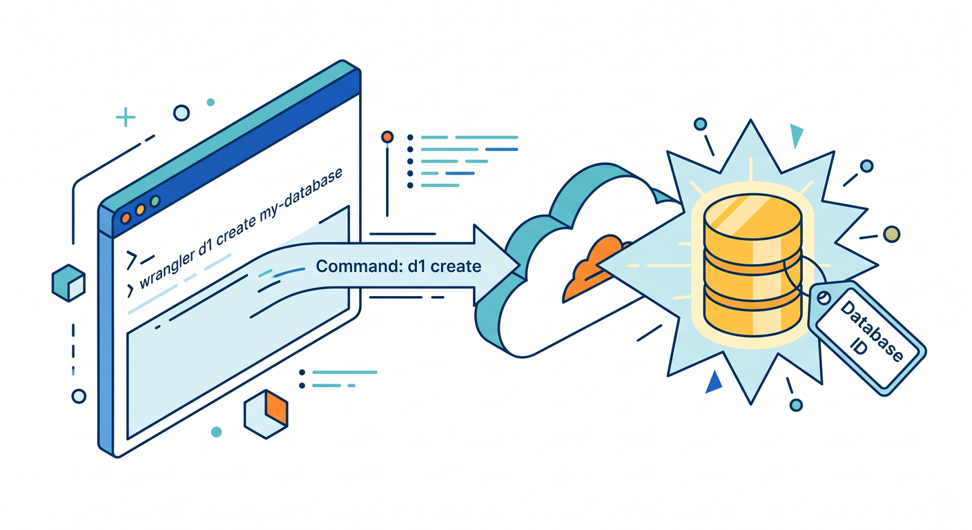 Creating D1 Database via Wrangler