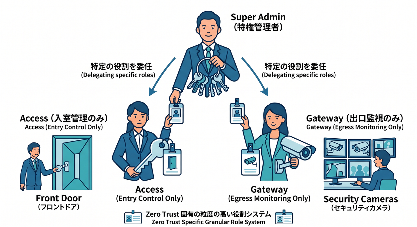 Zero Trustの専用ロール