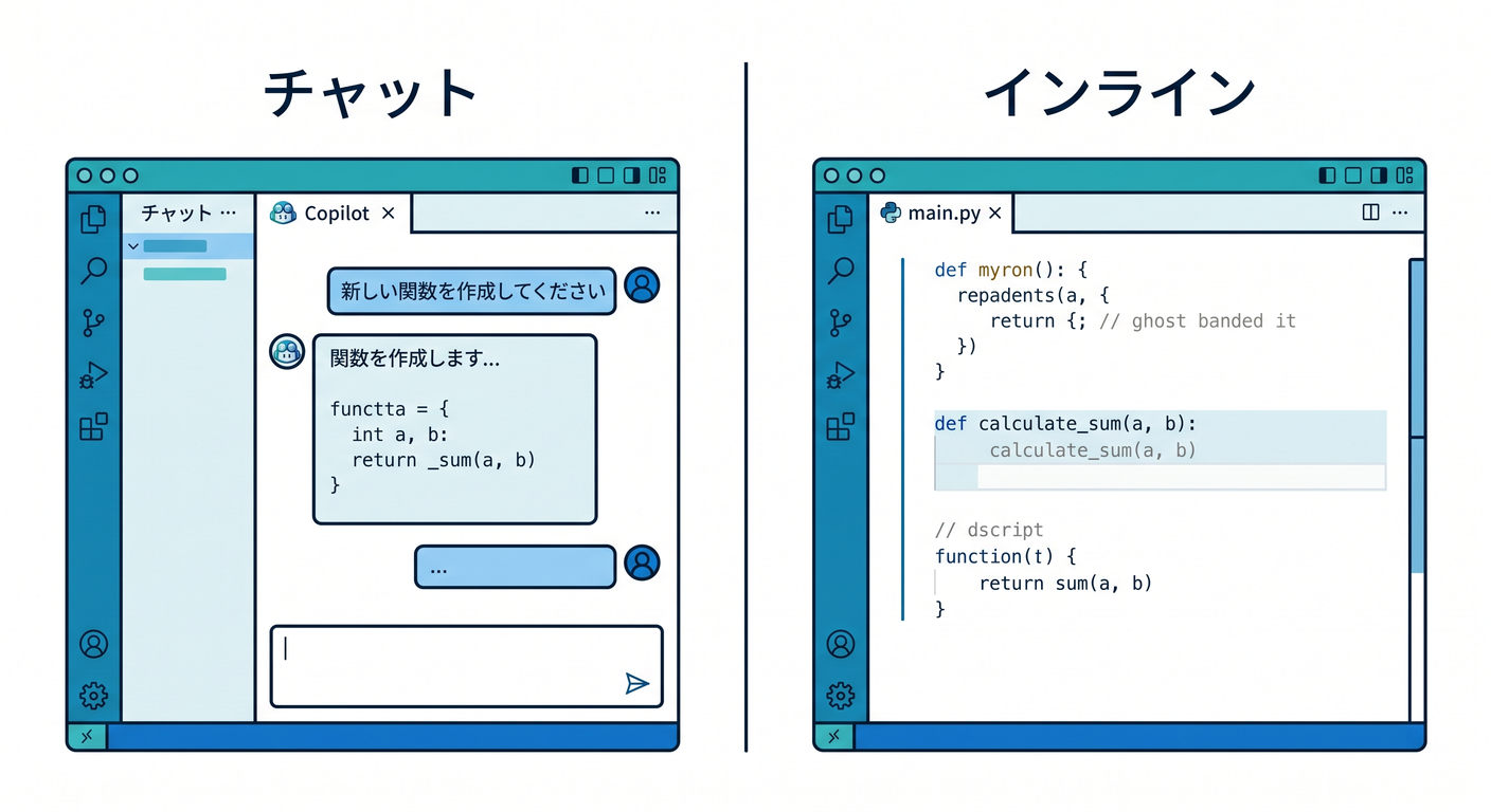VS Code Copilot UI
