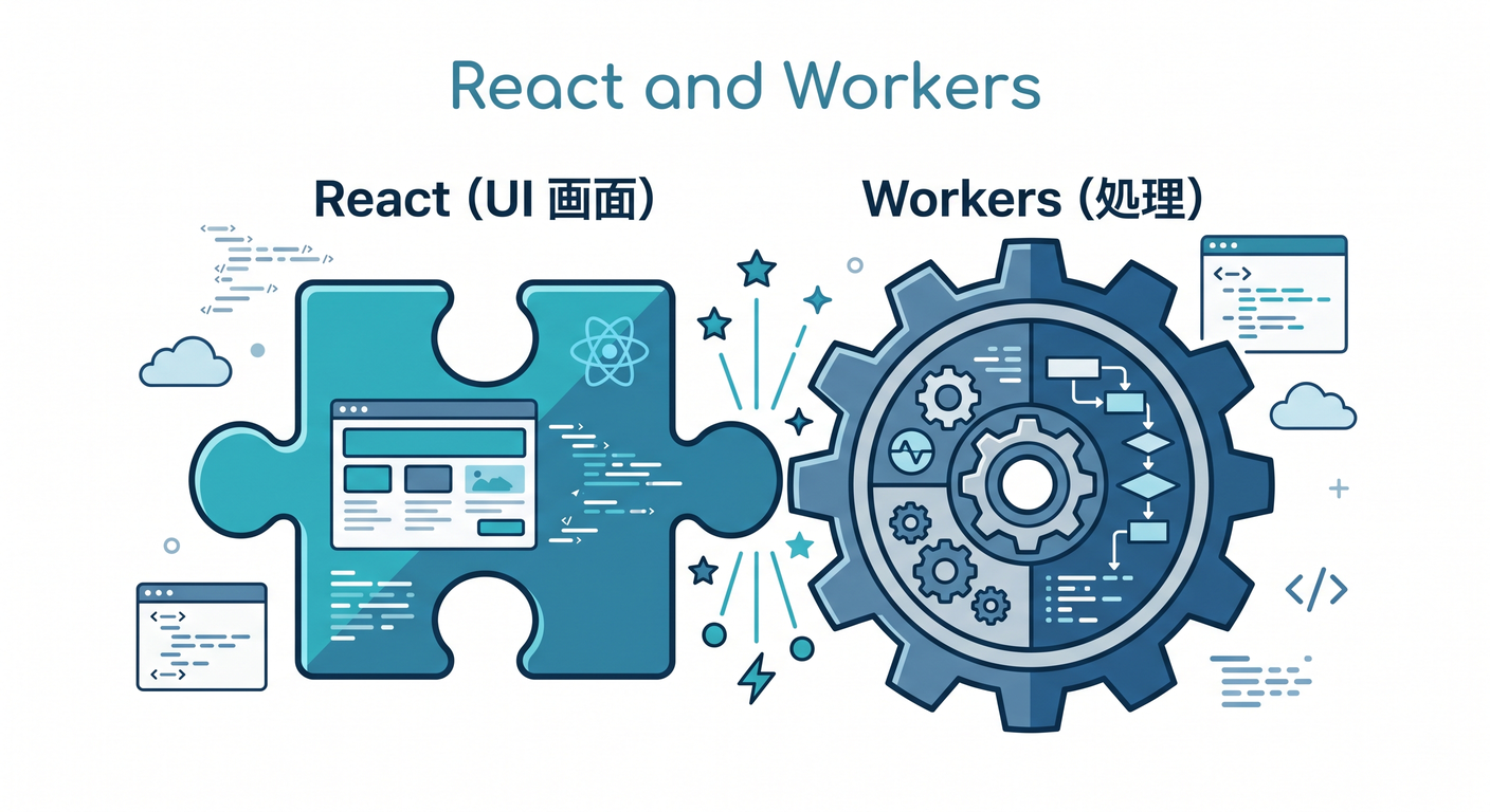 React and Workers