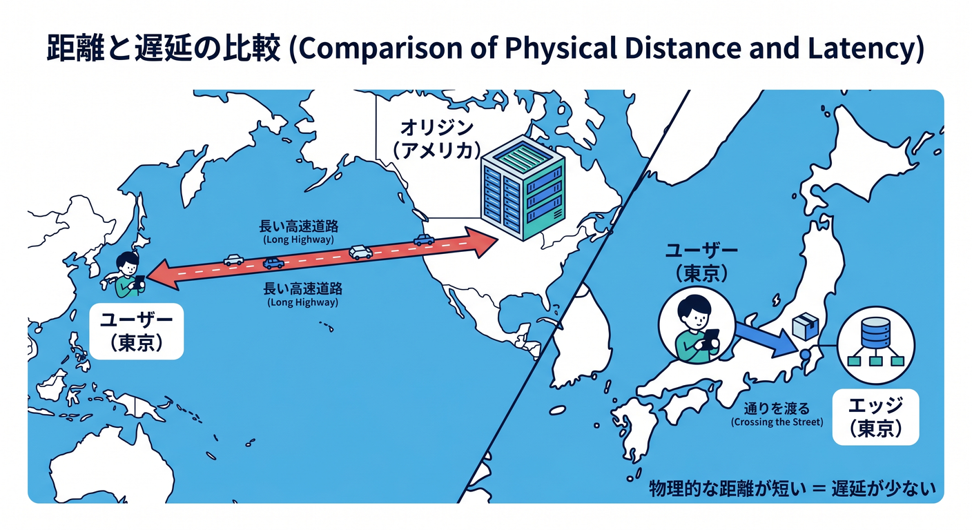 Distance and Latency