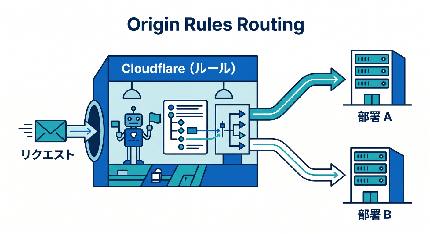 Origin Rules Routing