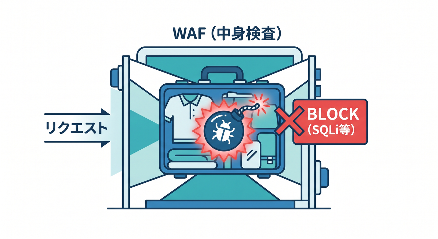 WAF Inspecting Content