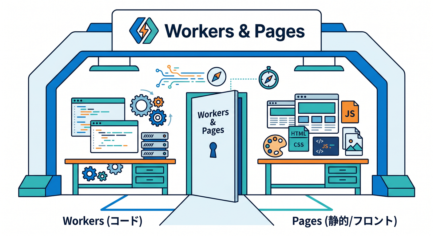 Workers &amp; Pages as the Dev Entrance