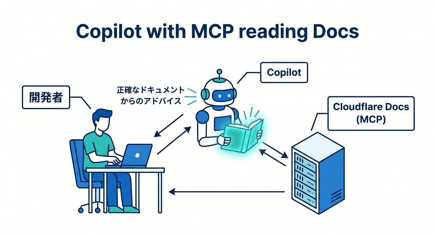 Copilot with MCP reading Docs