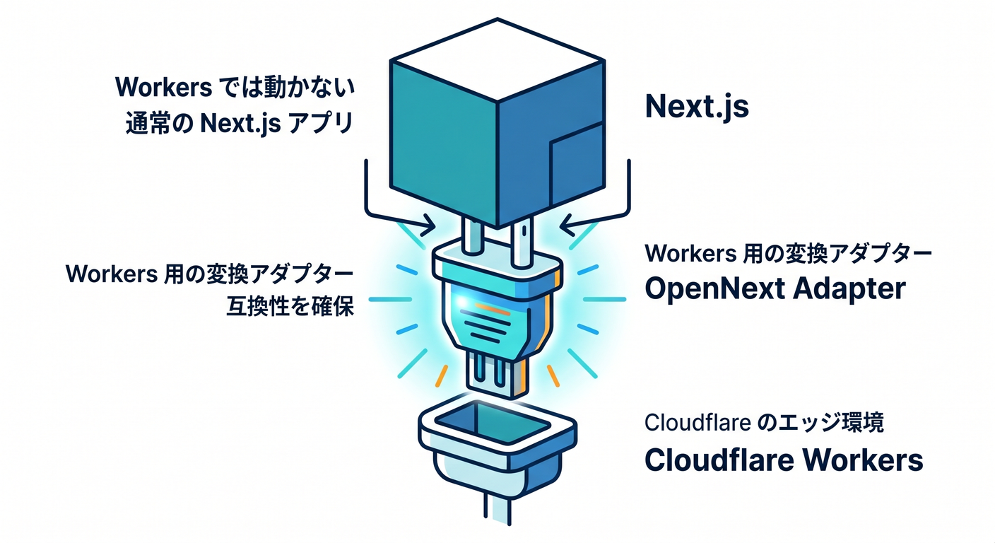 Next.js via OpenNext on Workers