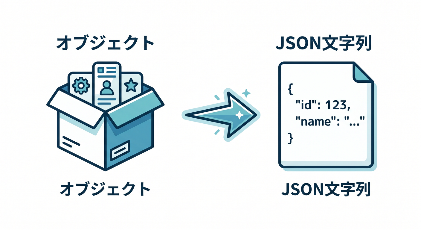 Storing objects as JSON strings