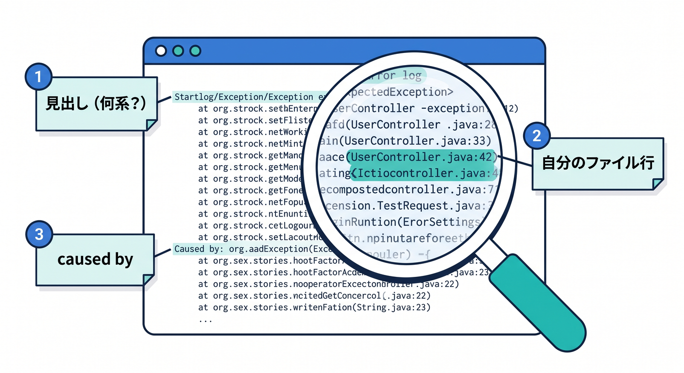 Fixed Reading Order for Errors
