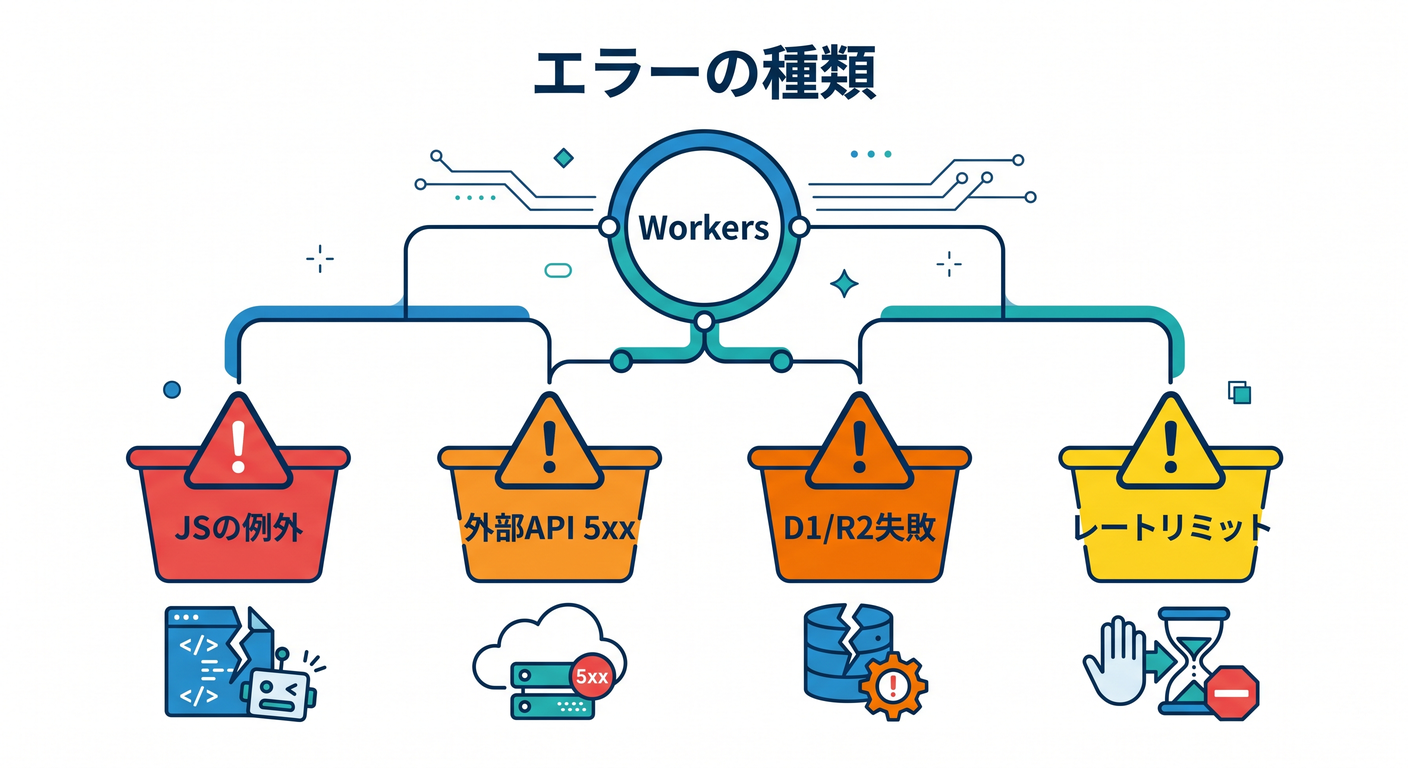 エラーの種類