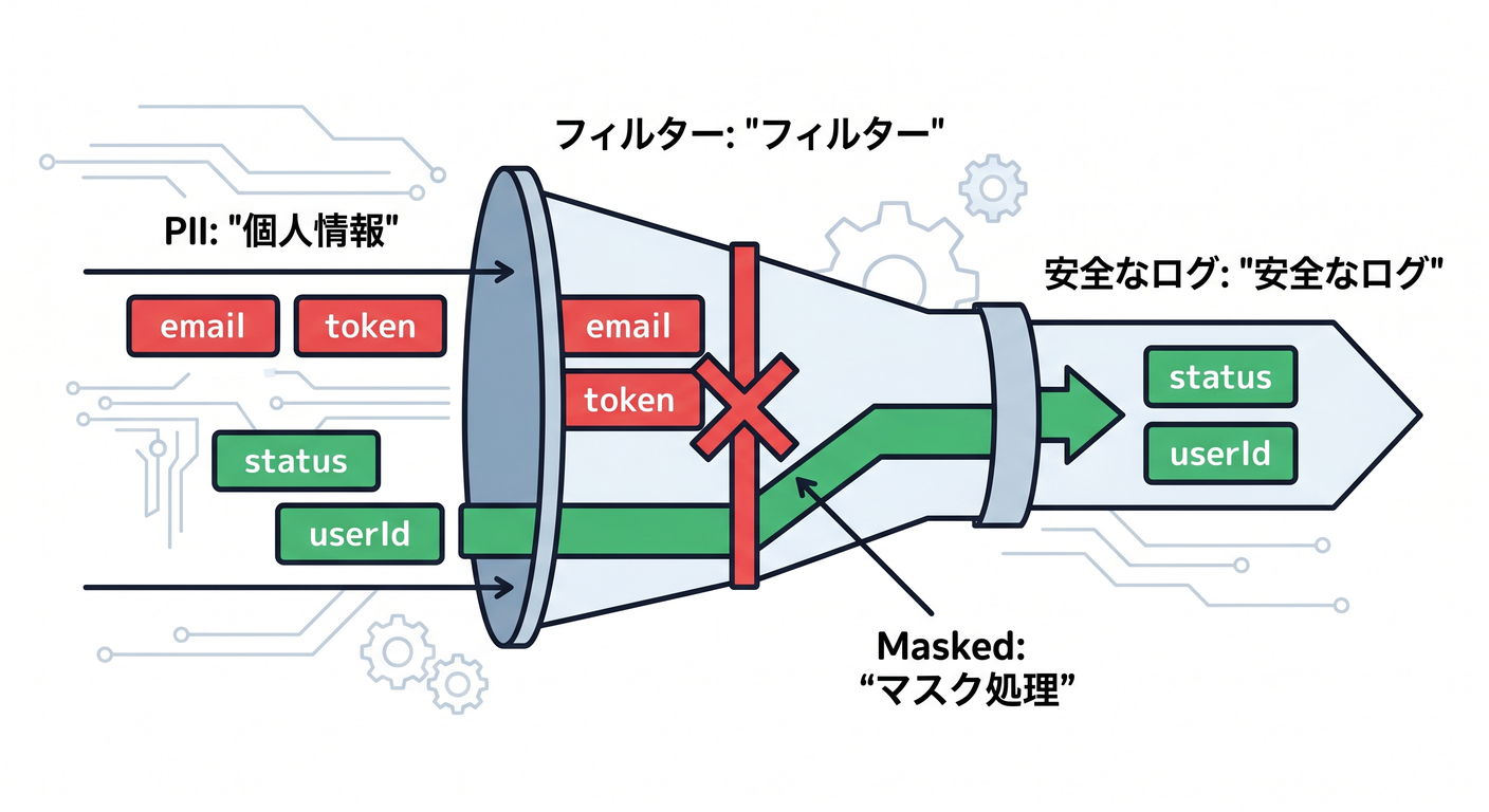個人情報のフィルタリング