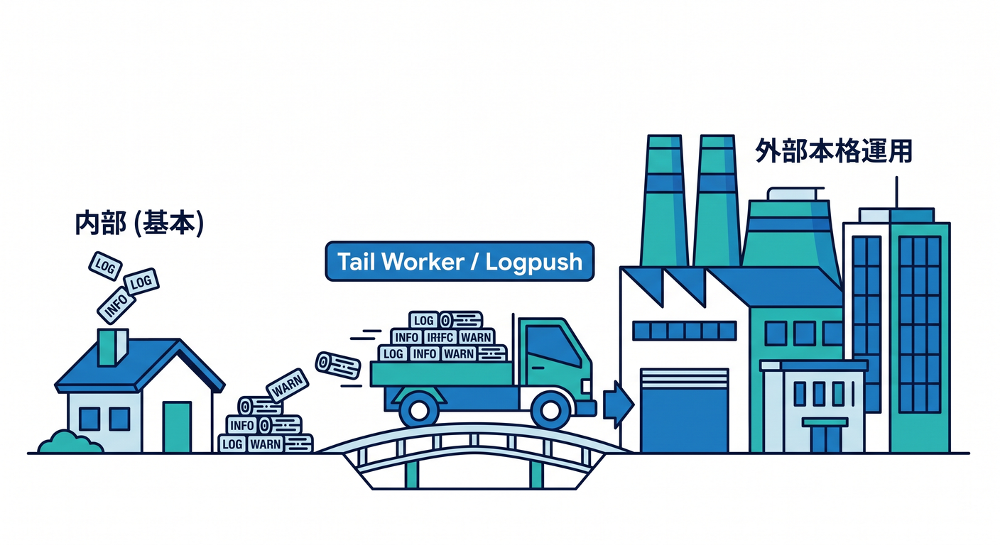 Chapter summary: Exporting logs for production