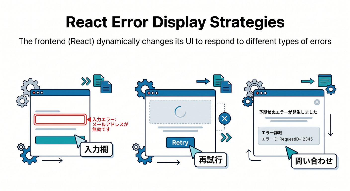 React Error Display Strategies