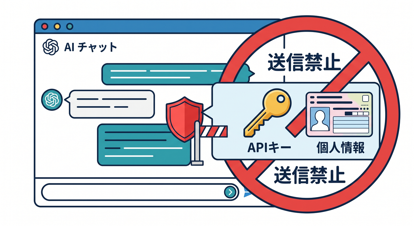 Do not share secrets with AI