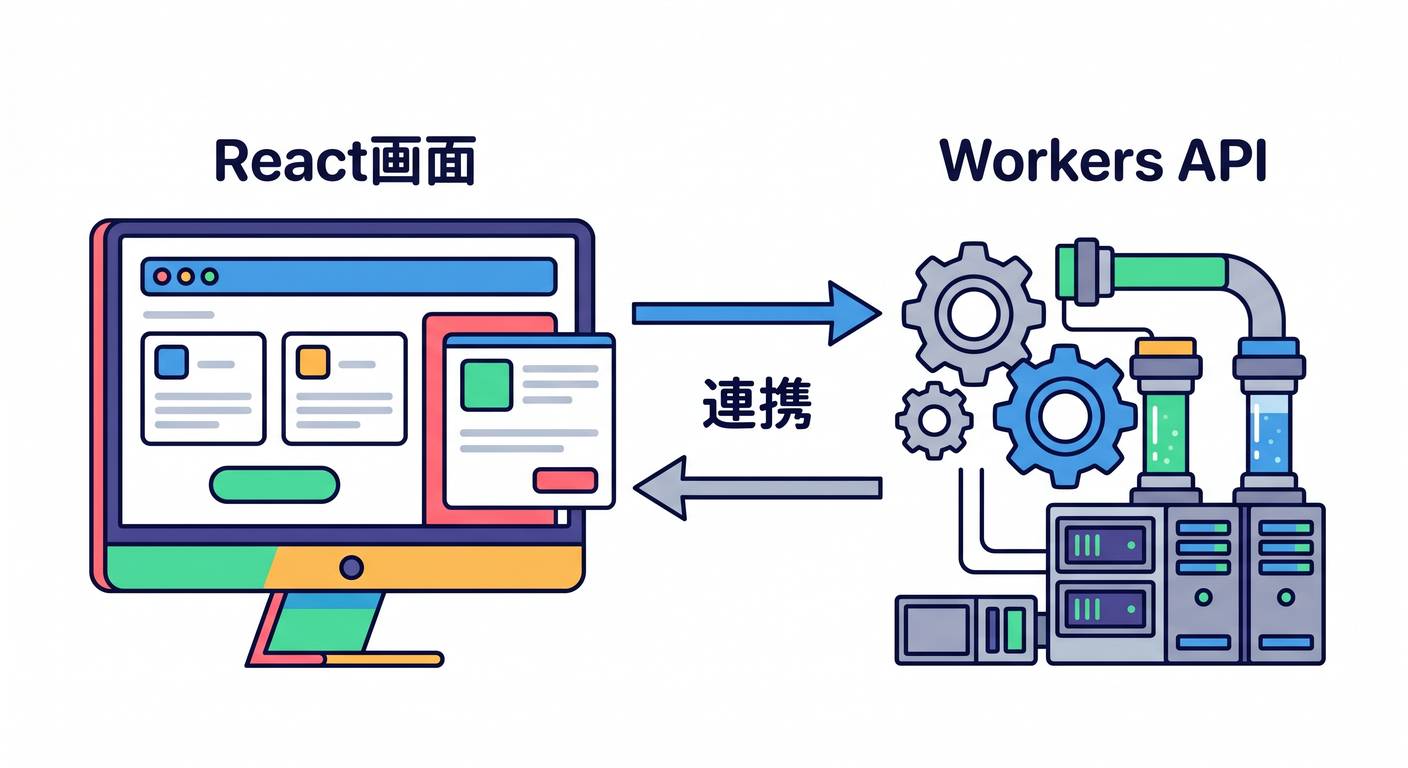 UIとAPIの役割分担