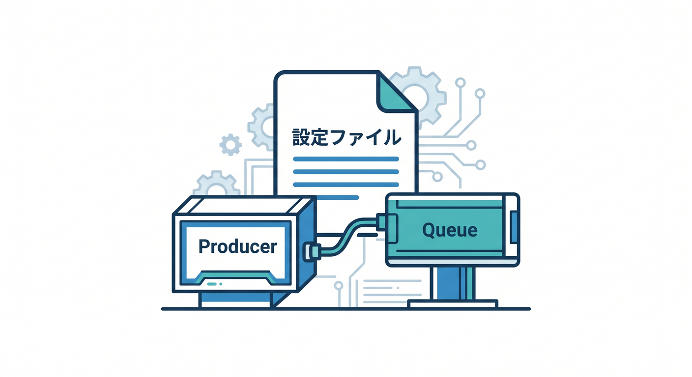 Producer binding in config file