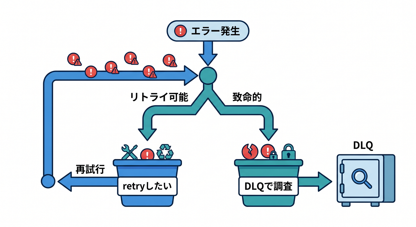 Distinguishing error types
