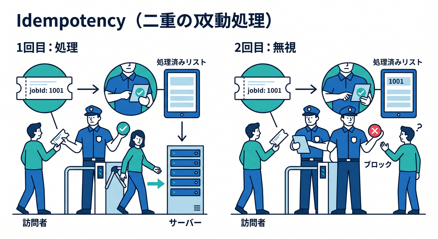 Concept of Idempotency (preventing double processing)