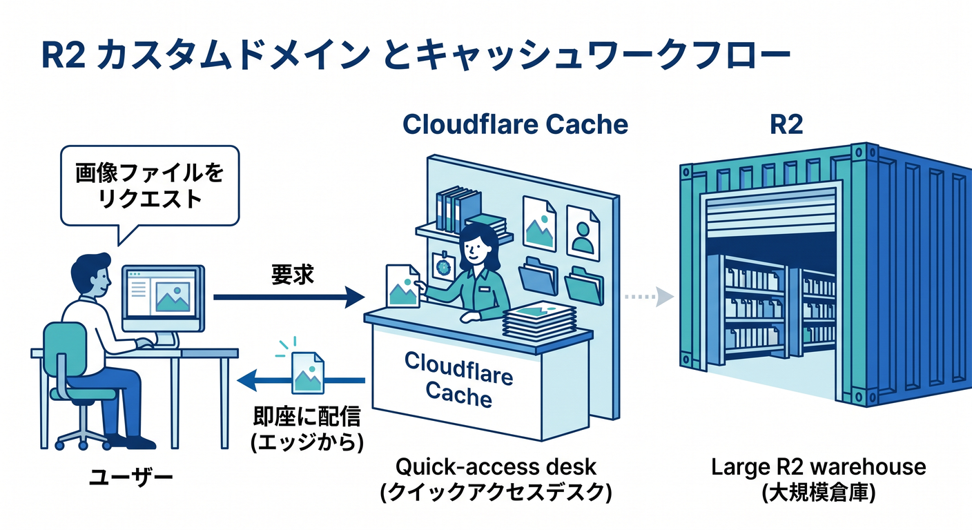R2 Custom Domain and Cache