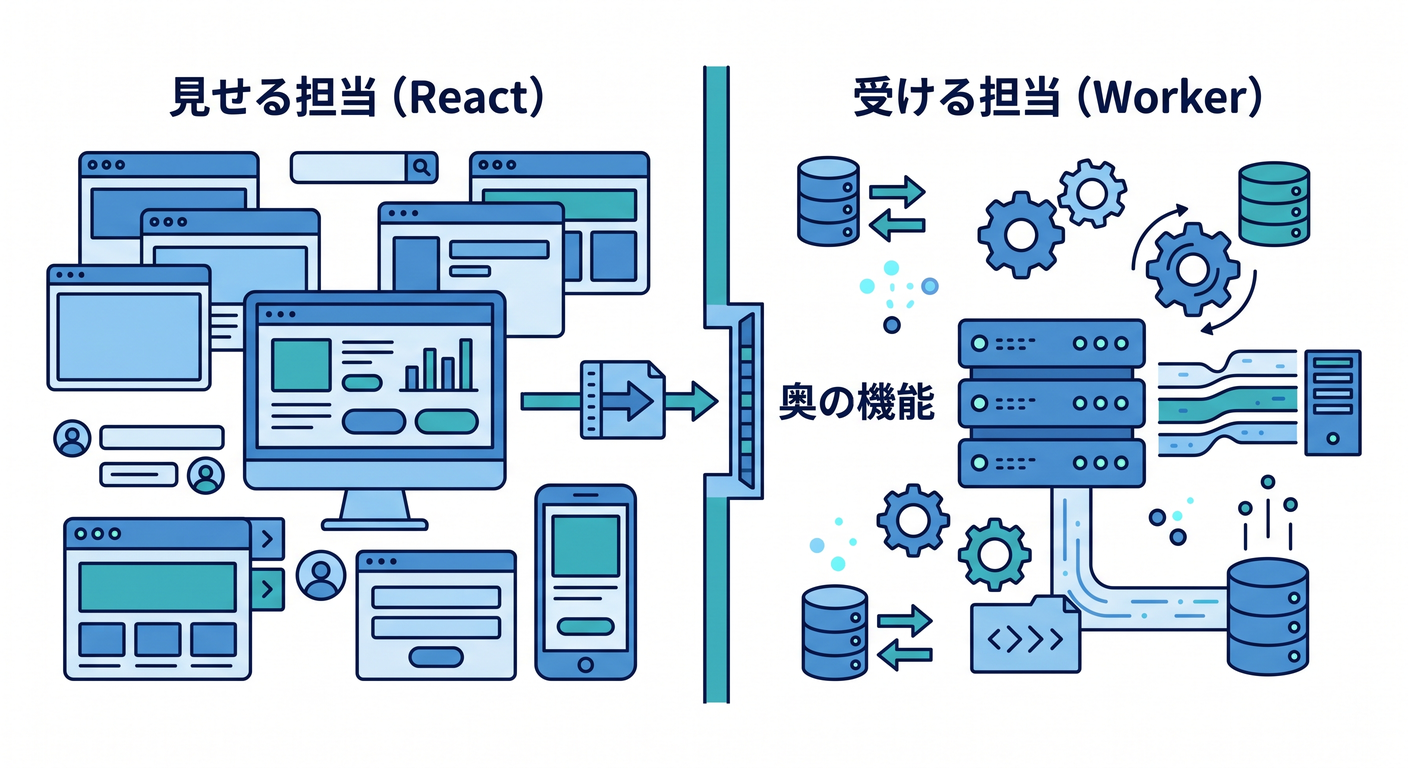 Frontend and Backend Separation