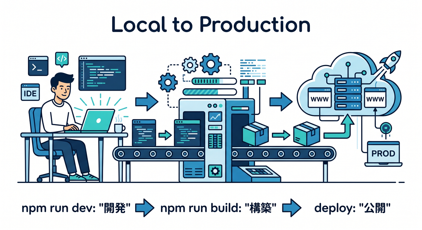 Local to Production workflow