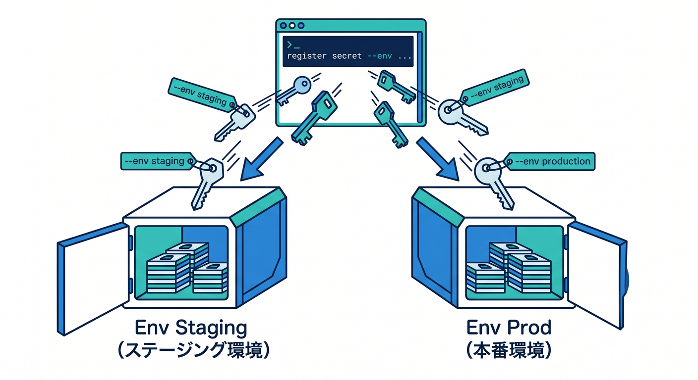 Secret per Environment