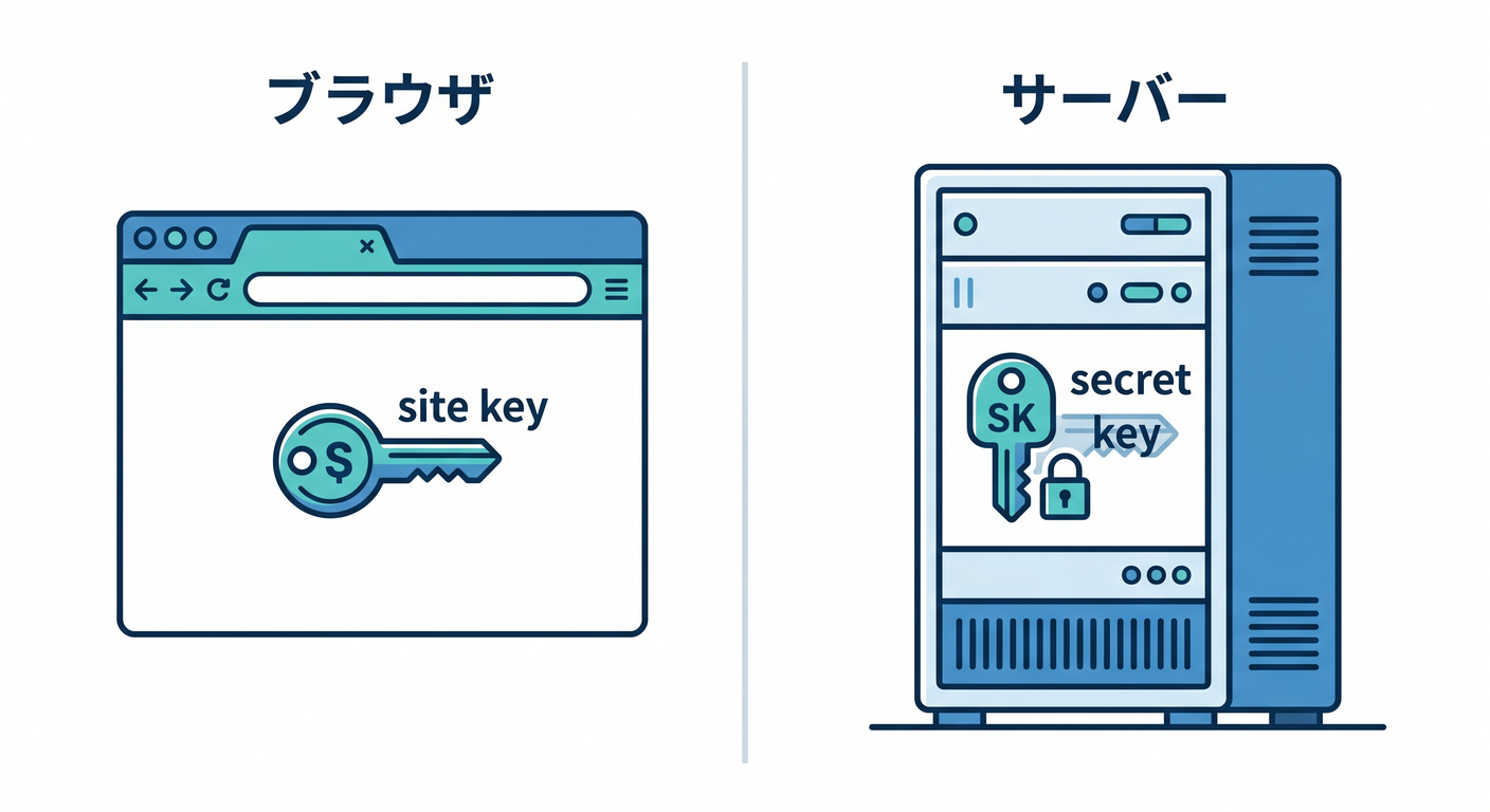 Site Key vs Secret Key