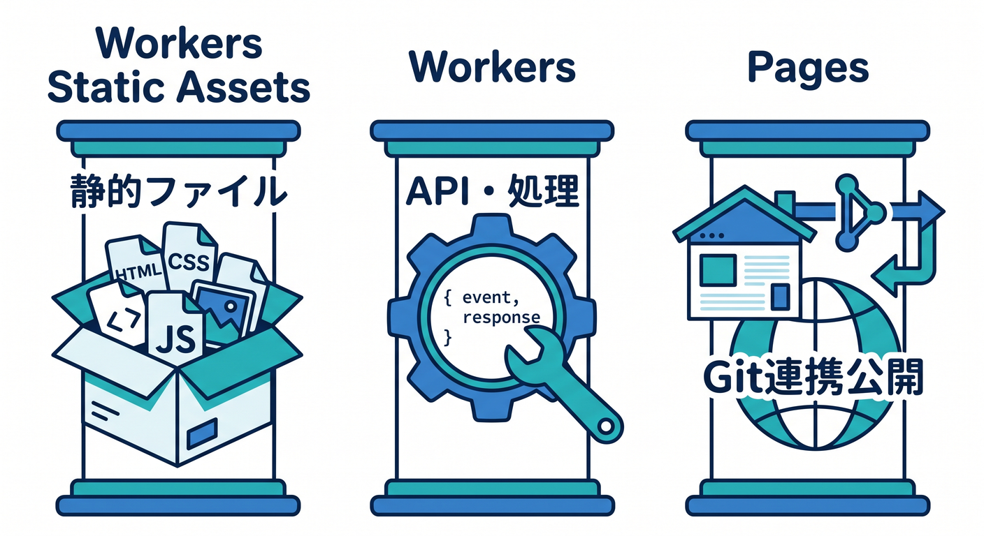 Workers Static Assets, Workers, and Pages