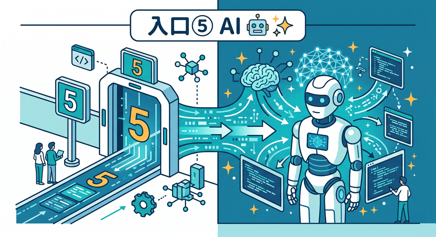 入口⑤ AI 🤖✨