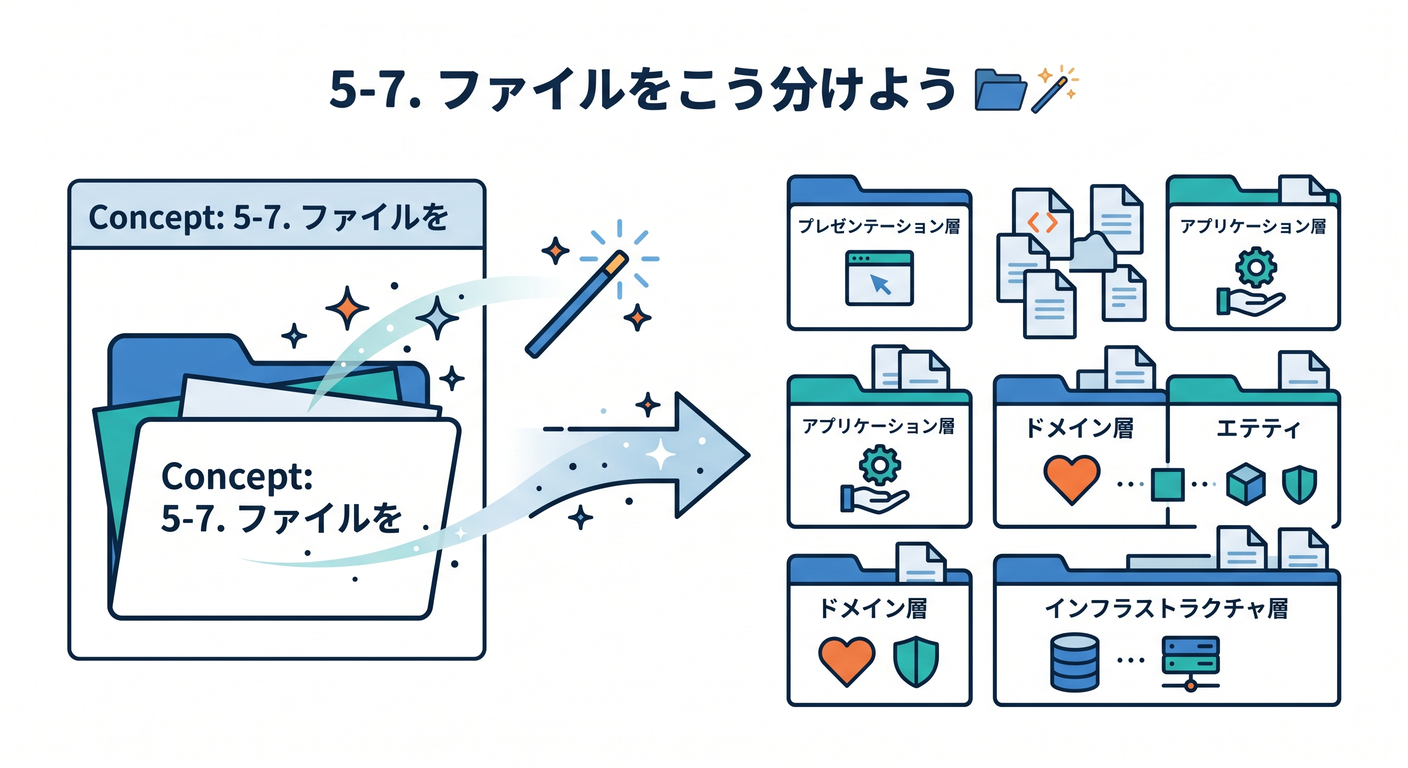 5-7. ファイルをこう分けよう 📂🪄