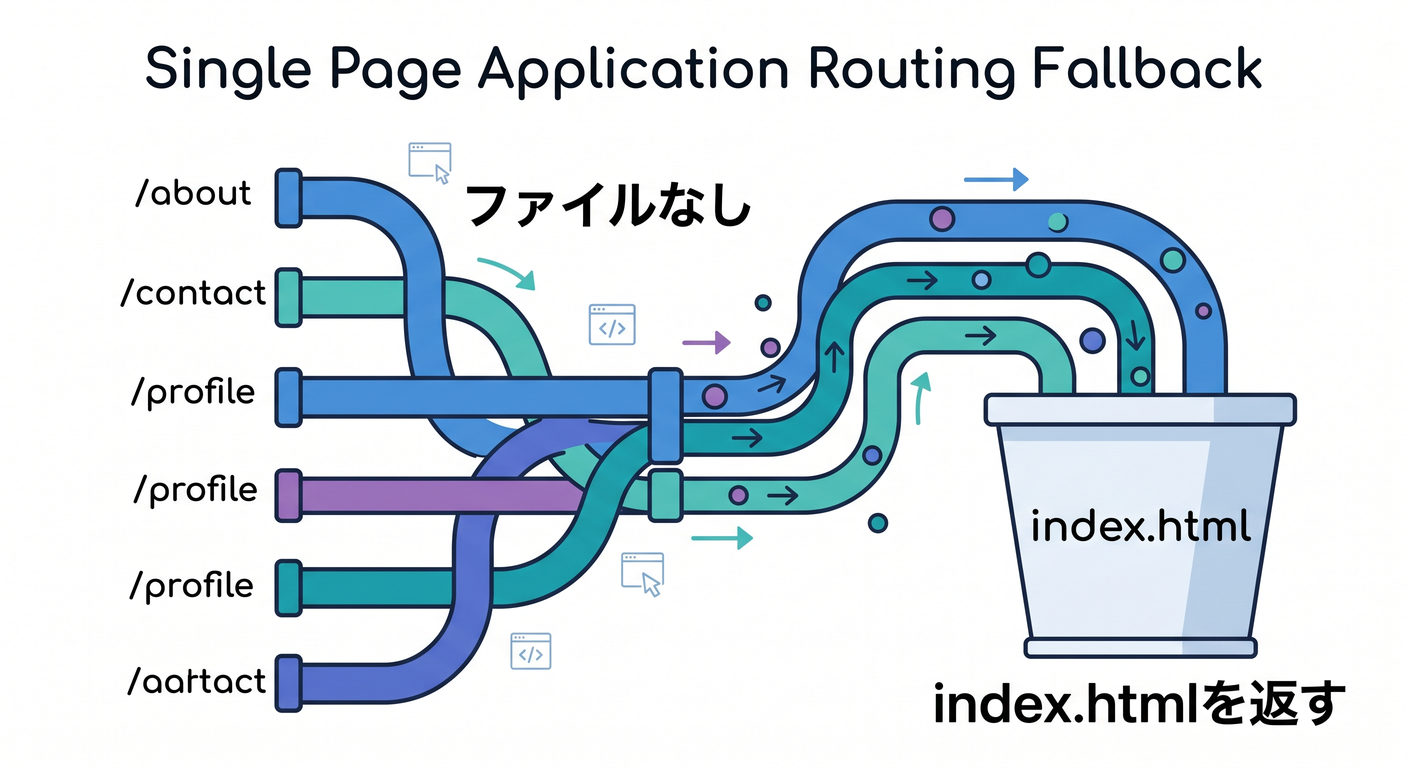 Single Page Application Routing Fallback
