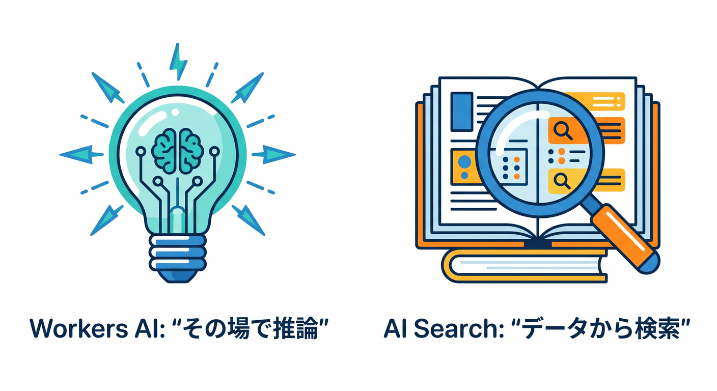 Workers AI vs AI Search
