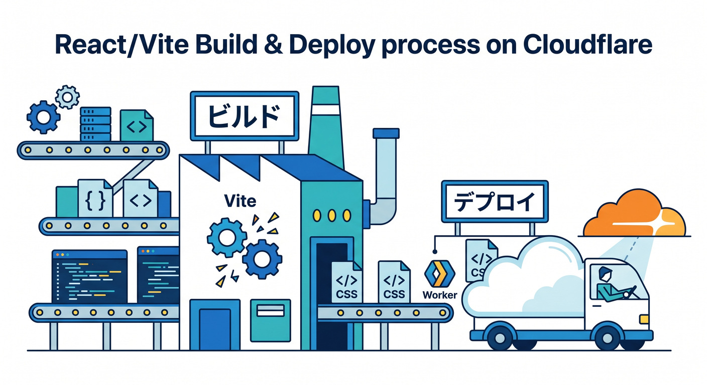 React/Vite with Cloudflare Flow