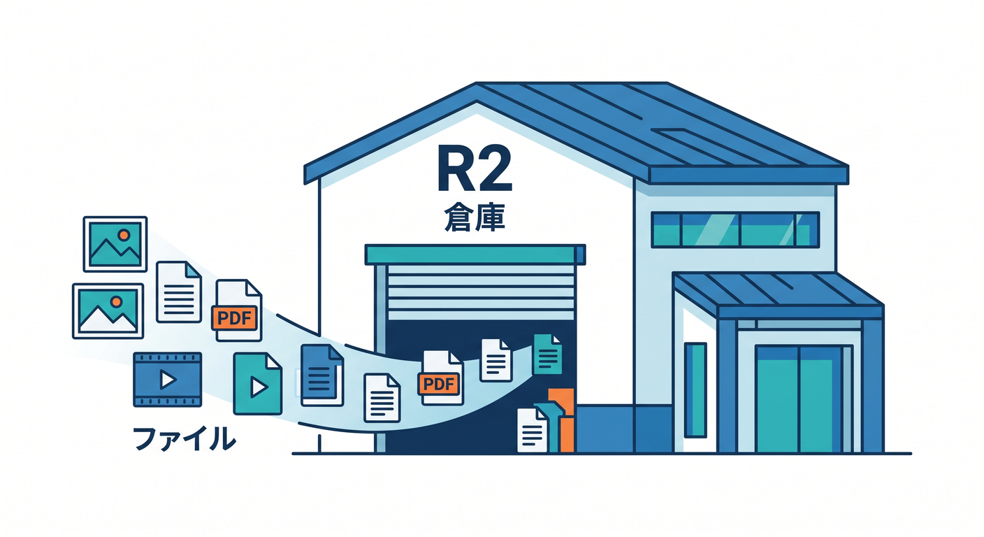 R2 as a File Warehouse