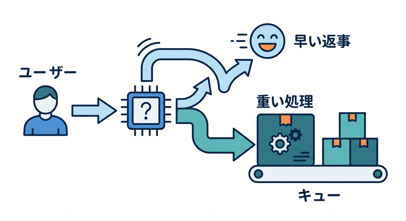 Fast Response via Queues