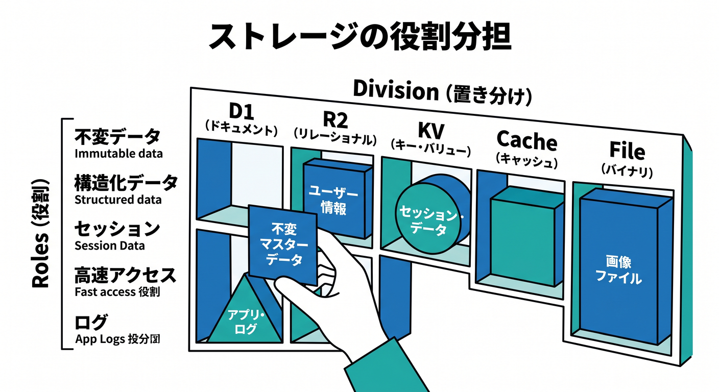 Storage Role Division