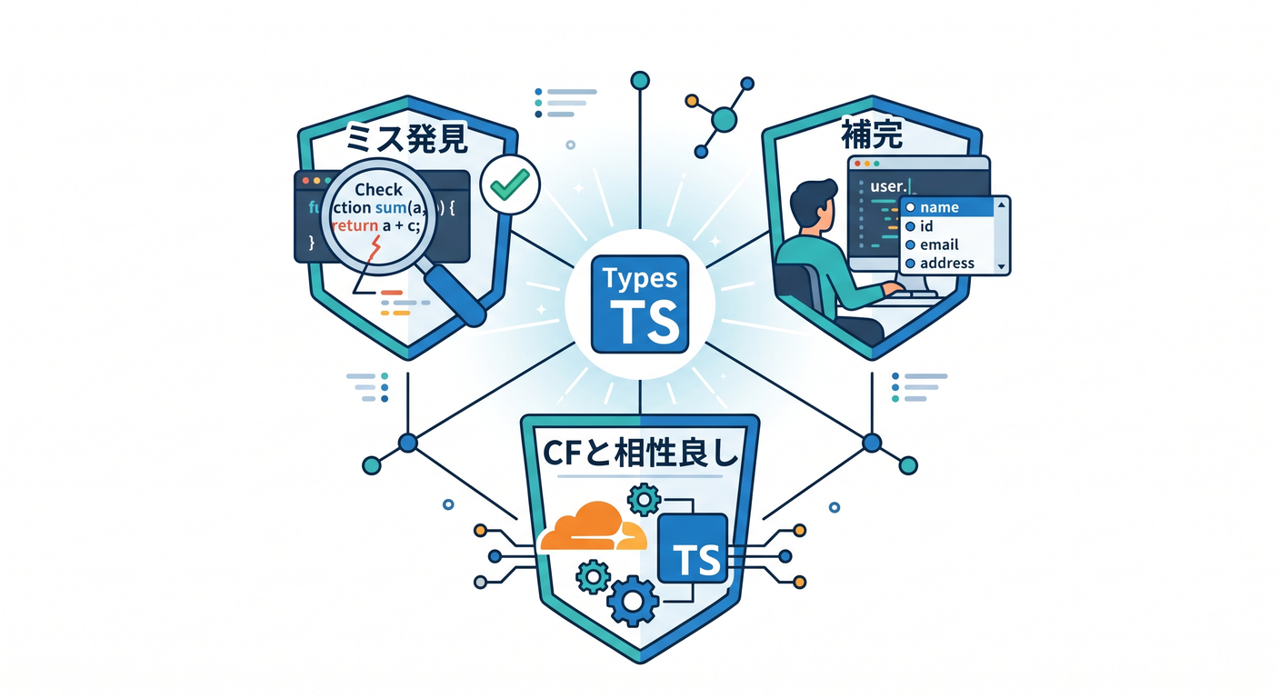 The three main benefits of using types