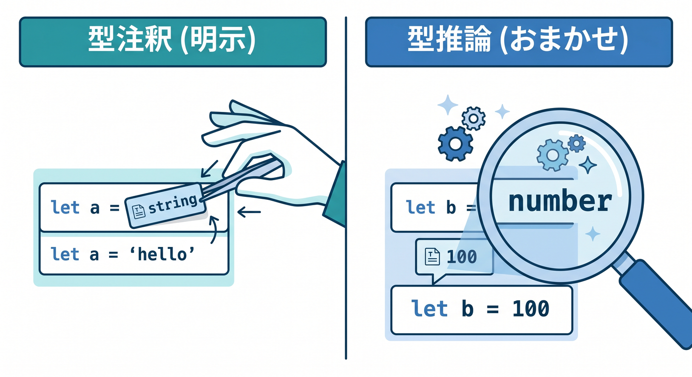 Type Annotation vs Type Inference